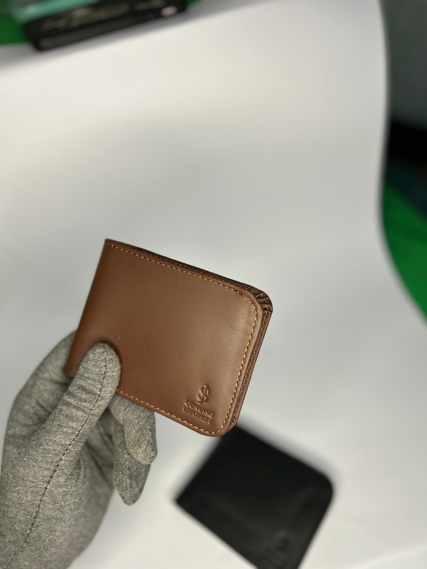 Geniune cow leather wallet model d2