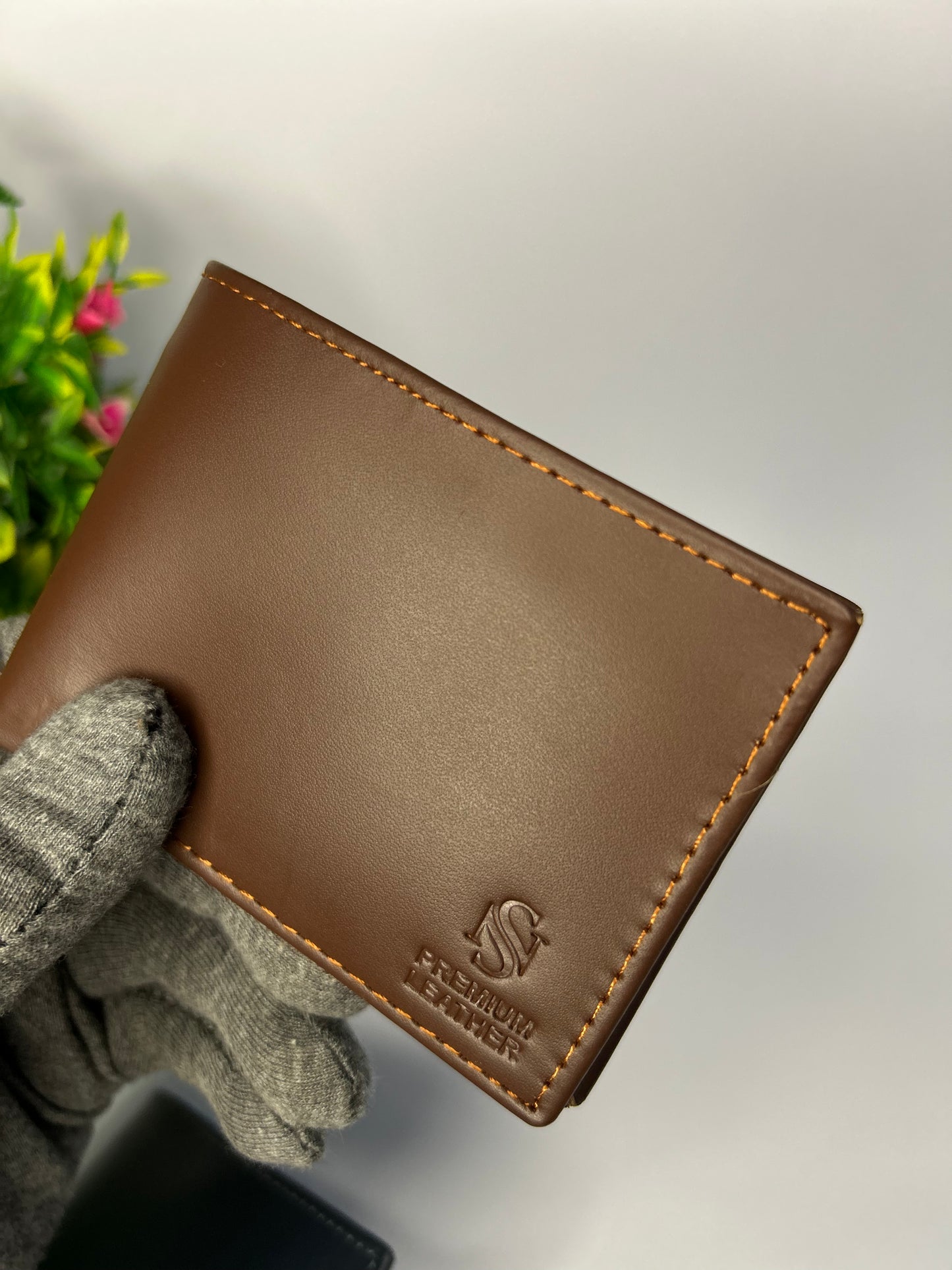 Geniune cow leather wallet model 03